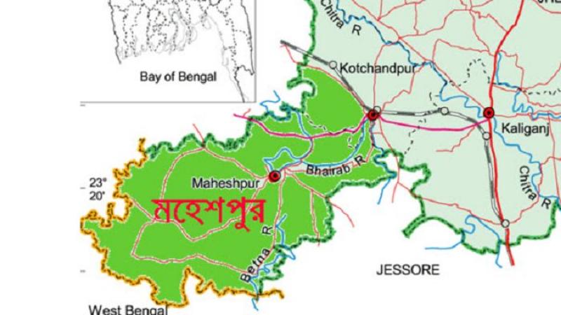 অনুপ্রবেশ রুখতে ঝিনাইদহের মহেশপুর সীমান্তে কঠোর: বিজিবির সাথে পাহারায় স্থানীয়রা