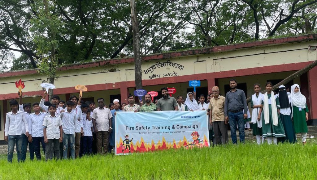 অগ্নি দুর্ঘটনা মোকাবিলায় প্রস্তুতি বাড়াতে বিশেষ ক্যাম্পেইনের আয়োজন করল এনার্জিপ্যাক