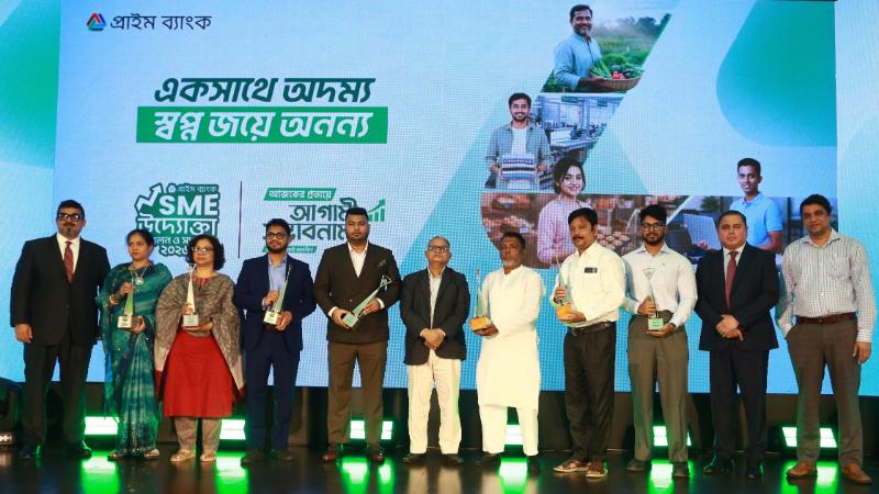 বিশ্ব এমএসএমই দিবস-২০২৬ উদযাপন সাতজন উদ্যোক্তাকে সম্মাননা দিল প্রাইম ব্যাংক
