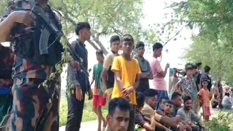বিজিবি’র বাধায় বেনাপোল দিয়ে বিএসএফ’র পুশইনের চেষ্টা ব্যর্থ