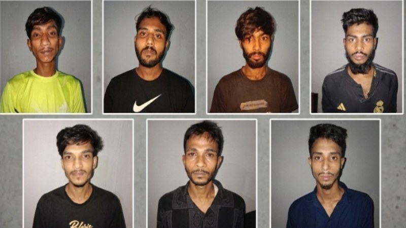 যশোর উপশহরে এবার ৭ মাদক কারবারিকে ধরে বিভিন্ন মেয়াদে সাজা