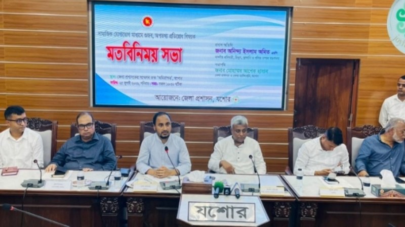 যশোর গুজব ও অপপ্রচার রুখে দিতে কঠোর বার্তা প্রতিমন্ত্রী অনিন্দ্য ইসলাম অমিতের