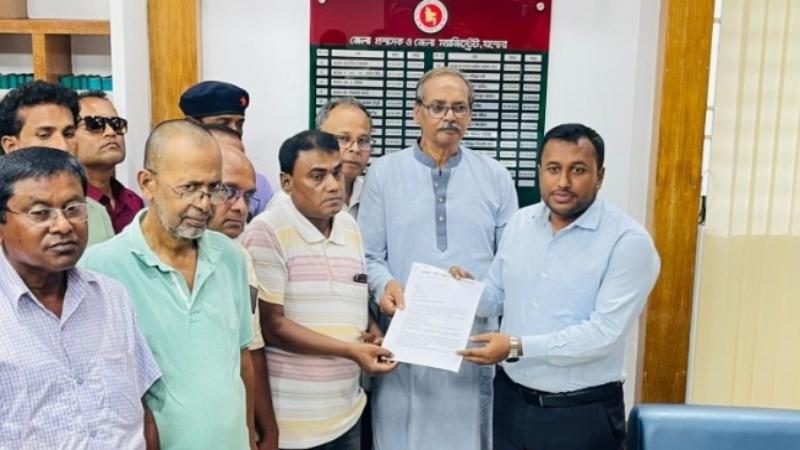 যশোরে ভবদহ অঞ্চলের জলাবদ্ধতা নিরসনে পানিসম্পদ মন্ত্রীর হস্তক্ষেপ চেয়ে স্মারকলিপি