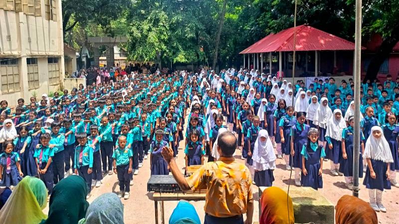 সৈয়দপুর তুলশিরাম বালিকা বিদ্যালয় থেকে বৃত্তি পেল ৪৯ জন শিক্ষার্থী