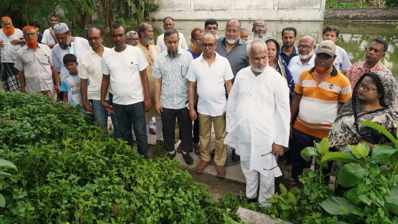 খুলনা সিটি কর্পোরেশনের উদ্যোগে পানি নিষ্কাশন ও বর্জ্য ব্যবস্থাপনা কার্যক্রম পরিদর্শন