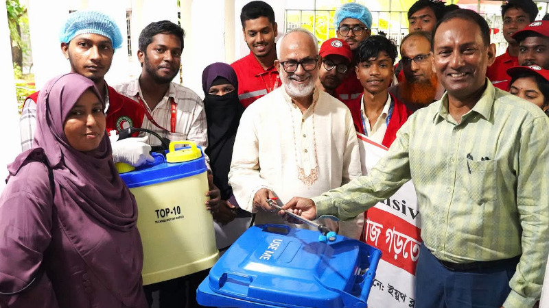 কেসিসি”র প্রশাসক নজরুল ইসলাম মঞ্জু রেস্পনসিভ গ্রান্ট বাংলাদেশ প্রজেক্ট উদ্বোধন