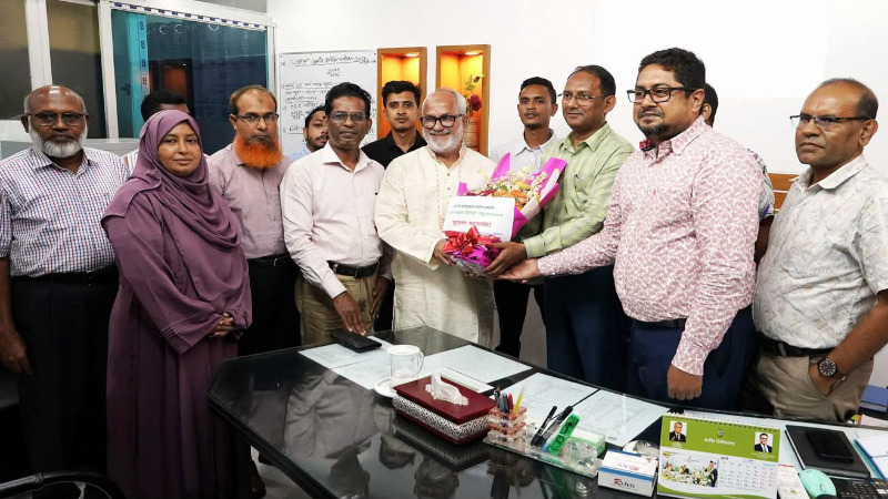 খুলনা সরকারি সুন্দরবন আদর্শ কলেজের শিক্ষকবৃন্দের সাথে শুভেচ্ছা ও মতবিনিময় সভা