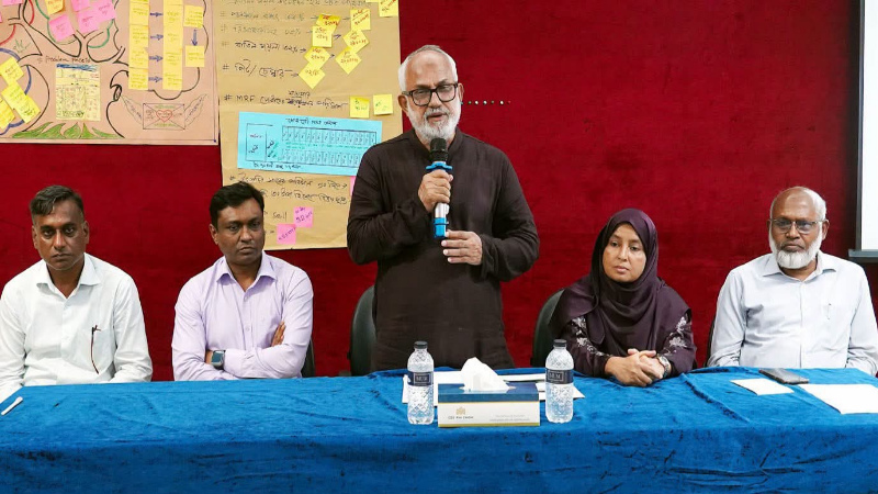সার্কুলার ওয়েস্ট ম্যানেজমেন্ট প্রিপারেশন শীর্ষক প্রশিক্ষণ কর্মশালার উদ্বোধন
