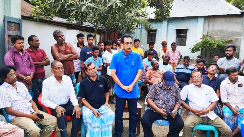 চরম স্বস্তি ও শান্তির পরিবেশ গাবতলীতে মন্দিরের জায়গায় ঘর নির্মাণে জটিলতা নিরসন