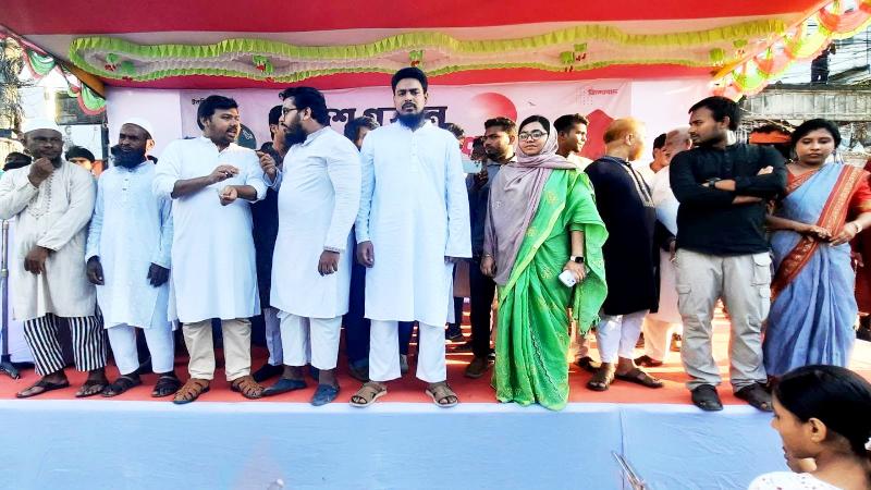 ঝিনাইদহে এনসিপি’র জাগরন পদযাত্রা ও সমাবেশ অনুষ্ঠিত