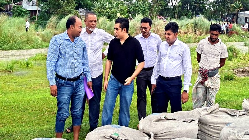 আ’লীগ শাসনামলে ভোলায় নদী ভাঙন রোধে কোনো কার্যকর কাজ করেনি ঃ পার্থ