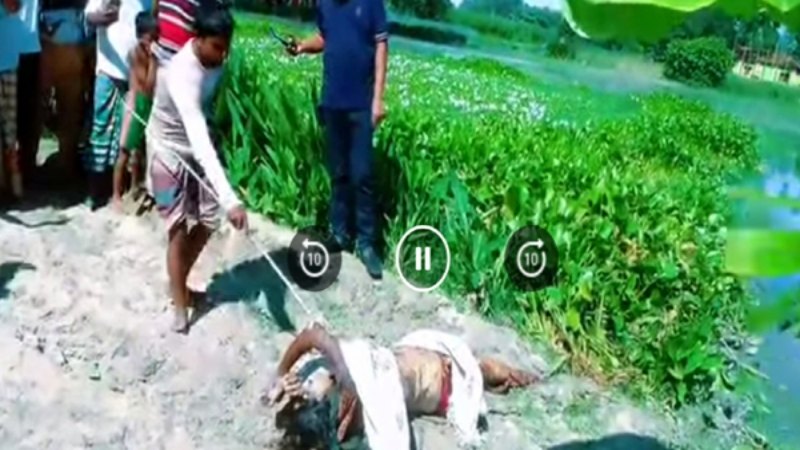 পীরগঞ্জে গৃহবধুর বস্তা বন্দি লাশ উদ্ধার