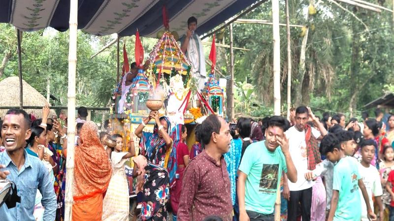 নন্দীগ্রামে জগন্নাথদেবের রথযাত্রা উৎসব শুরু