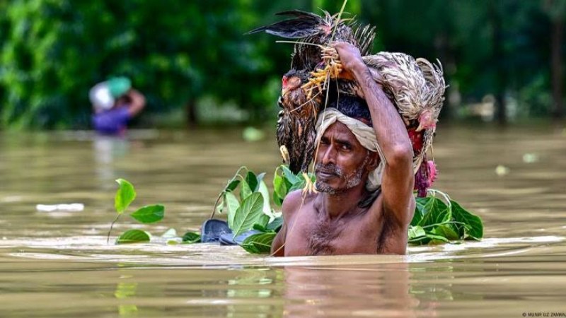 ভারী বৃষ্টির পূর্বাভাস, কোথাও কোথাও স্বল্পমেয়াদি বন্যার শঙ্কা
