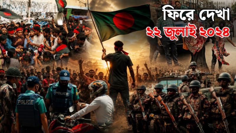 <span>ফিরে দেখা ২২ জুলাই ২০২৪ / </span>আইনশৃঙ্খলা বাহিনীর ‘চিরুনি অভিযান’ শুরু, ৪ দফা দাবিতে আন্দোলনকারীদের আল্টিমেটাম