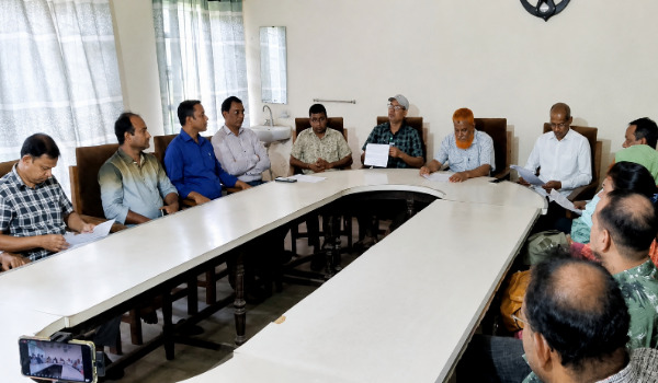 ছাতকে গোবিন্দগঞ্জ কলেজ ও ভারপ্রাপ্ত অধ্যক্ষের বিরুদ্ধে ফেসবুকে অপপ্রচারের প্রতিবাদে সংবাদ সম্মেলন