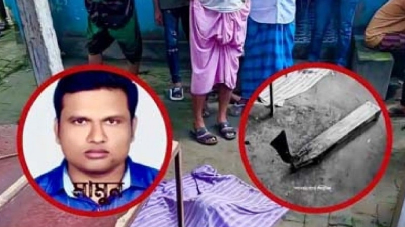 যশোরে বটি দিয়ে মাকে হত্যায় শিক্ষক ছেলে হেফাজতে