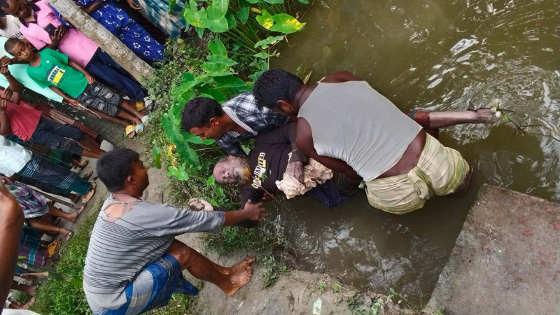 সুন্দরগঞ্জে পুকুর থেকে মানসিক ভারসাম্যহীন বৃদ্ধের মরদেহ উদ্ধার