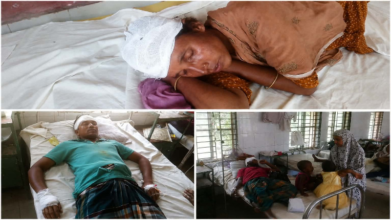 সুন্দরগঞ্জে জমি বিরোধে হামলা, হত্যাচেষ্টার অভিযোগ