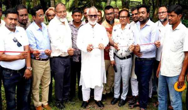 জলাবদ্ধতা নিরসনের লক্ষ্যে খুদে খালের সঙ্গে সংযুক্ত ড্রেন নির্মাণ প্রকল্পের উদ্বোধন