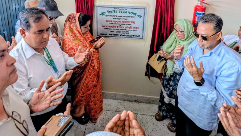 নীলফামারী ডিমলায় অ্যাব)-এর আহ্বায়ক এর একাধিক উন্নয়নমূলক প্রকল্পের উদ্বোধন