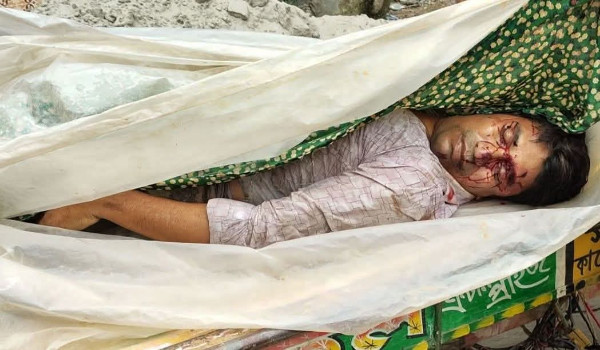 নওগাঁয় ট্রাক মোটরসাইকেল মুখোমুখি সংঘর্ষে এক ব্যবসায়ী নিহত