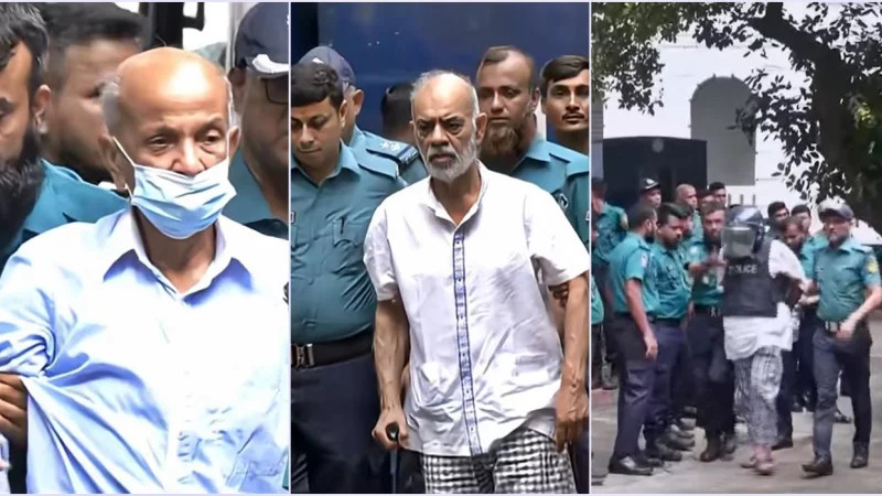 জুলাই হত্যাযজ্ঞ: সাবেক এমপি-মন্ত্রীসহ ১০ আসামি ট্রাইব্যুনালে