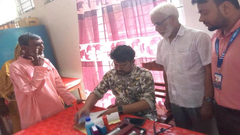 ঝিনাইদহের শৈলকুপায় বিনামূল্যে চক্ষু ক্যাম্প অনুষ্ঠিত