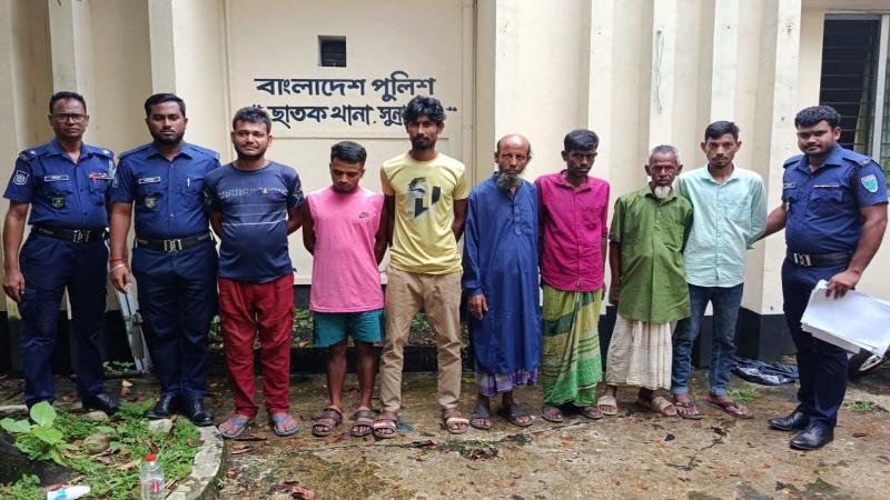 ছাতকে পুলিশের অভিযানে ইয়াবা সহ ৩ জন বিভিন্ন মামলার আরো ৪ আসামী গ্রেফতার