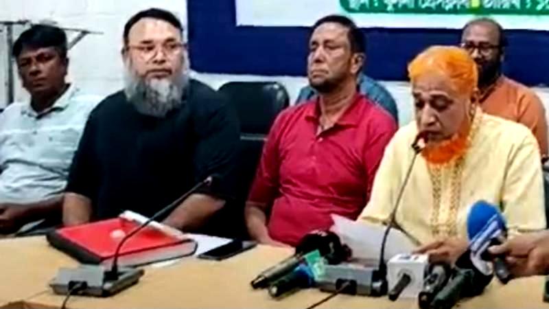 খুলনা জেলা ক্রীড়া সংস্থার নির্বাচন: সম্মিলিত ক্রীড়া সংগঠক পরিষদের সংবাদ সম্মেলন