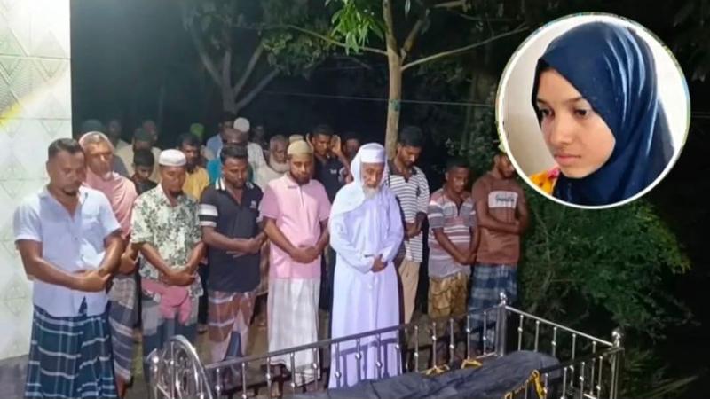 চিরনিদ্রায় শায়িত সংসদ সদস্য গাজী নজরুল ইসলামের দ্বিতীয় স্ত্রী মরিয়ম