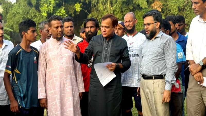 শিশু-কিশোর ও যুবকদের জন্য পরিবেশবান্ধব খেলার মাঠ হিসেবে উন্মুক্ত করার পরিকল্পনা