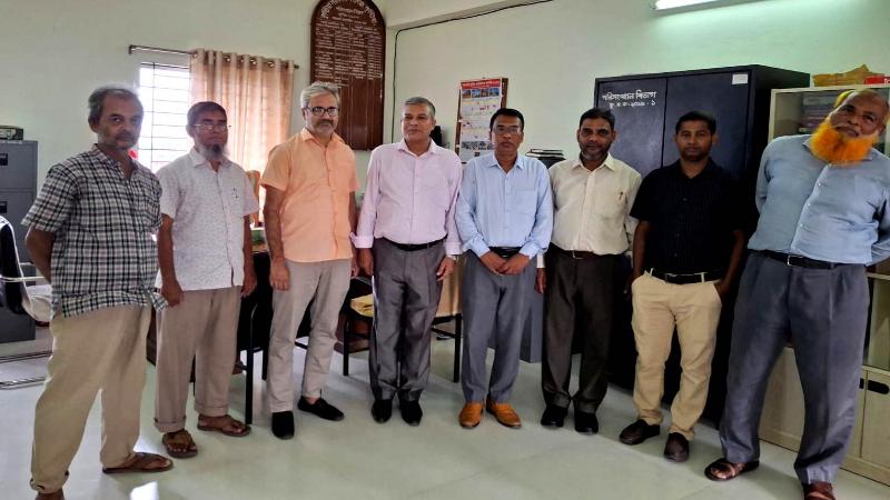 কুষ্টিয়া সরকারি কলেজে পরিসংখ্যান মাস্টার্স কোর্স চালু: পরিদর্শন সম্পন্ন