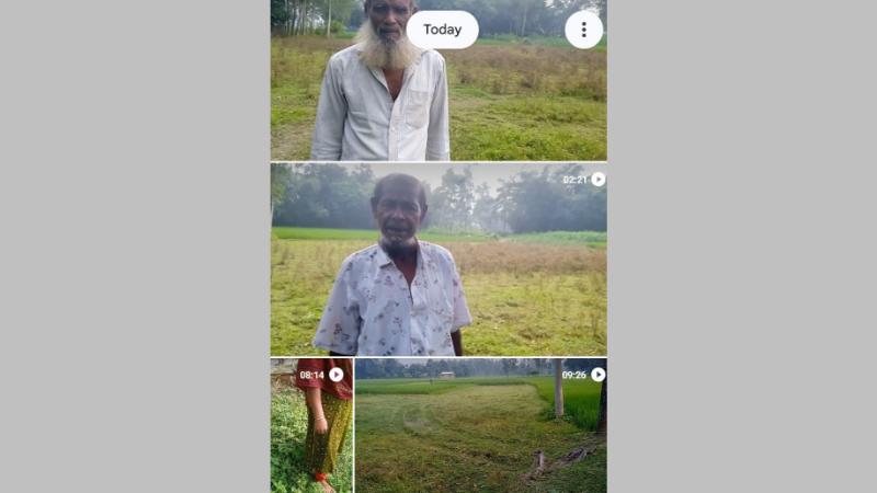 সুন্দরগঞ্জে ভূমিদস্যুতা প্রভাবে ১একর জমি পরিত্যাক্ত:অসহায়াত্তে ভূক্তভোগি পরিবার