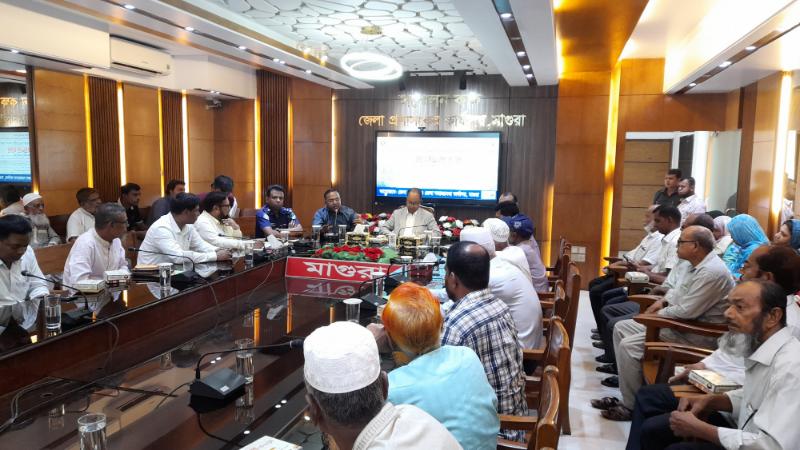 মাগুরায় ৩৬ তম আন্তর্জাতিক প্রবীণ দিবস উদযাপন