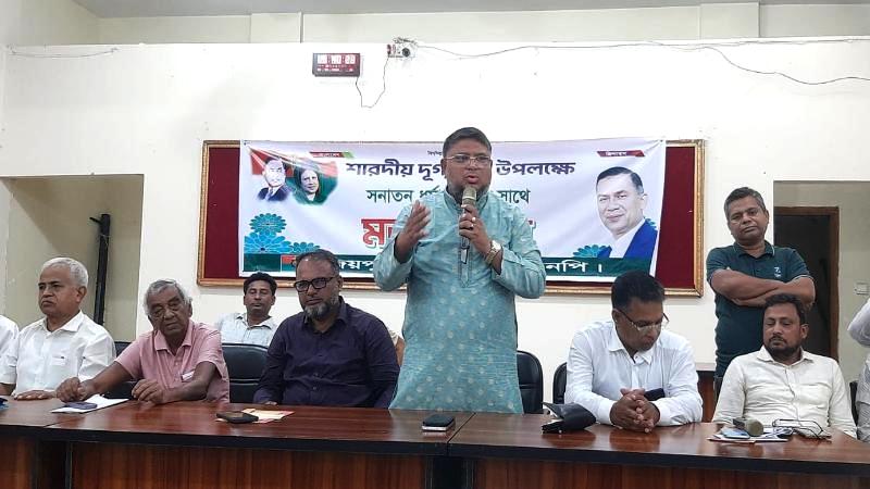 জয়পুরহাটে সনাতন ধর্মাবলম্বীদের সঙ্গে জেলা বিএনপির মতবিনিময় সভা অনুষ্ঠিত