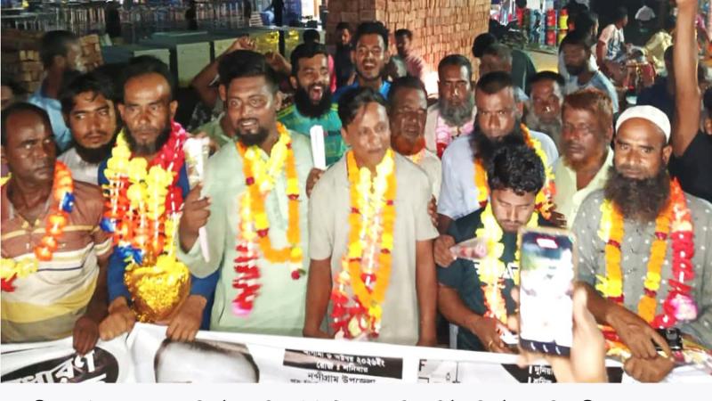 নন্দীগ্রাম গৃহনির্মাণ শ্রমিক ইউনিয়নের নির্বাচনে ইউনুস-শামীম জয়ী