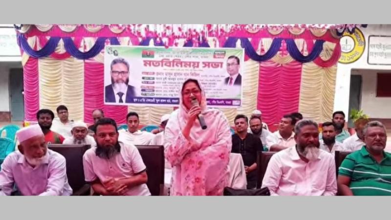 জনগনের সাথে সম্পৃক্ততা এবং তৃণমূলের সমর্থনই একটি রাজনৈতিক দলের শক্তি : বিএনপি নেত্রী রওশন আরা বেগম