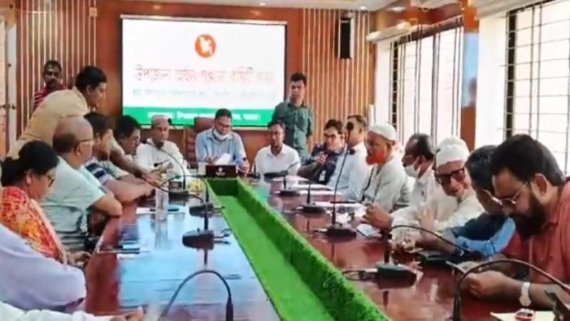 নন্দীগ্রামে আইনশৃঙ্খলা কমিটির সভা অনুষ্ঠিত